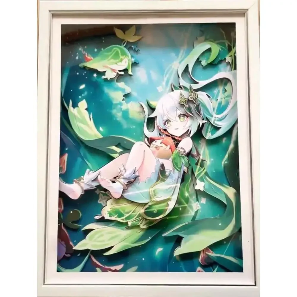 Genshin Impact Handmade 3D Painting, Furina, Yoimiya, Nahida, T